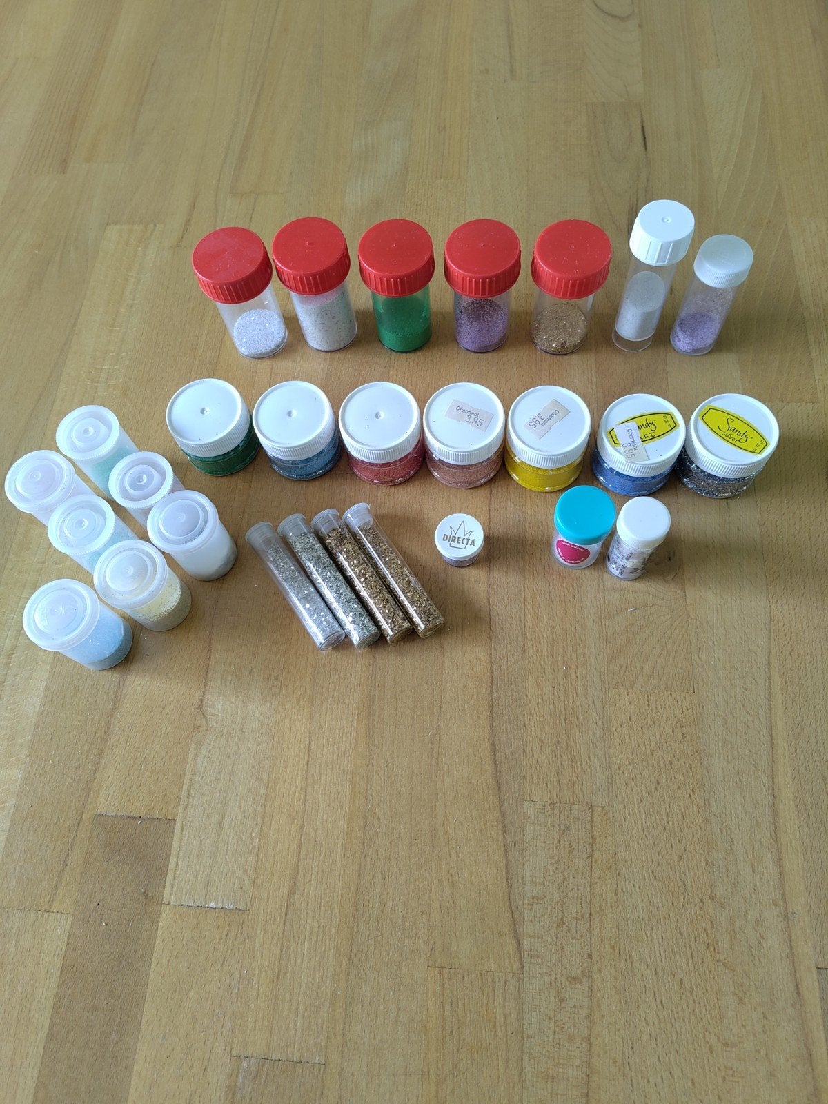 27 potjes glitter voor kaarten ed., Ophalen of Verzenden, Nieuw, Overige thema's, Overige typen