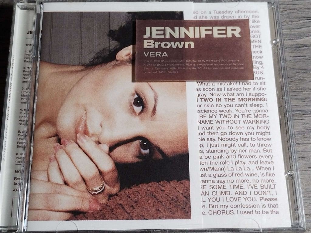 Jennifer Brown - Vera, Ophalen of Verzenden, Zo goed als nieuw, Soul