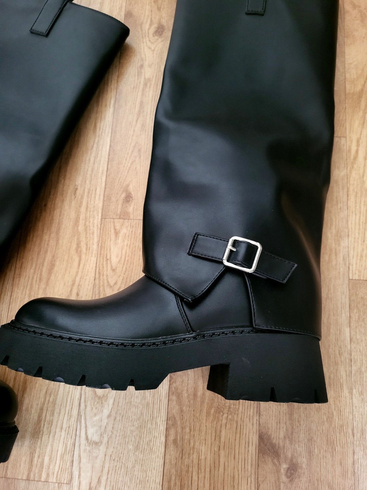 Nieuwe Stephan Paris Biker Boots / Motorlaarzen Maat 36, Kleding | Dames, Hoge laarzen, Zwart, Nieuw, Ophalen of Verzenden