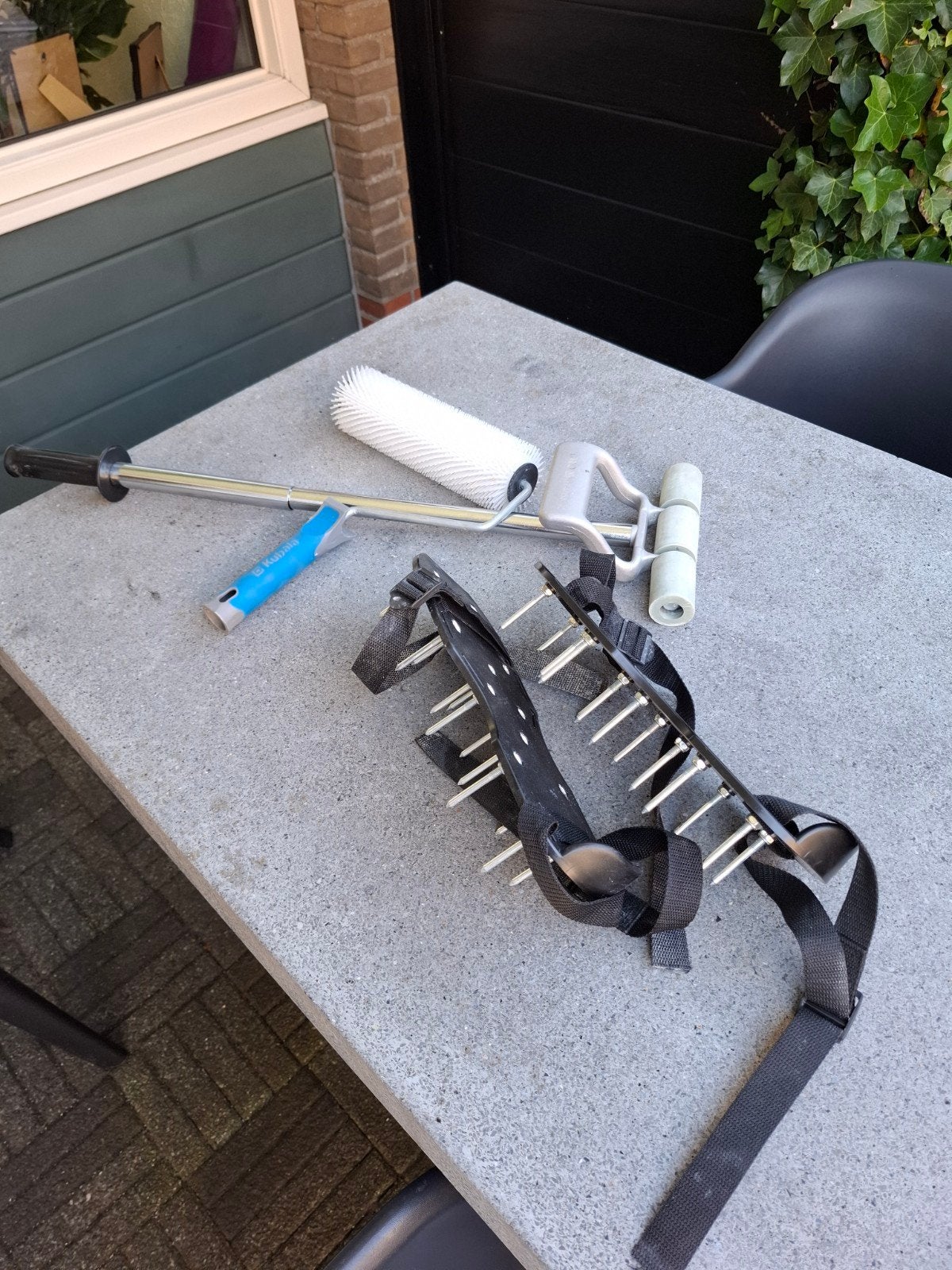 Te koop set egaline prikroller schoenen en pvc roller., Ophalen of Verzenden, Nieuw