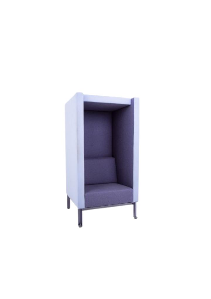 LabBasics akoestische fauteuil – By Labordus – Blauw, Blauw, Ophalen of Verzenden, Zo goed als nieuw, Eén