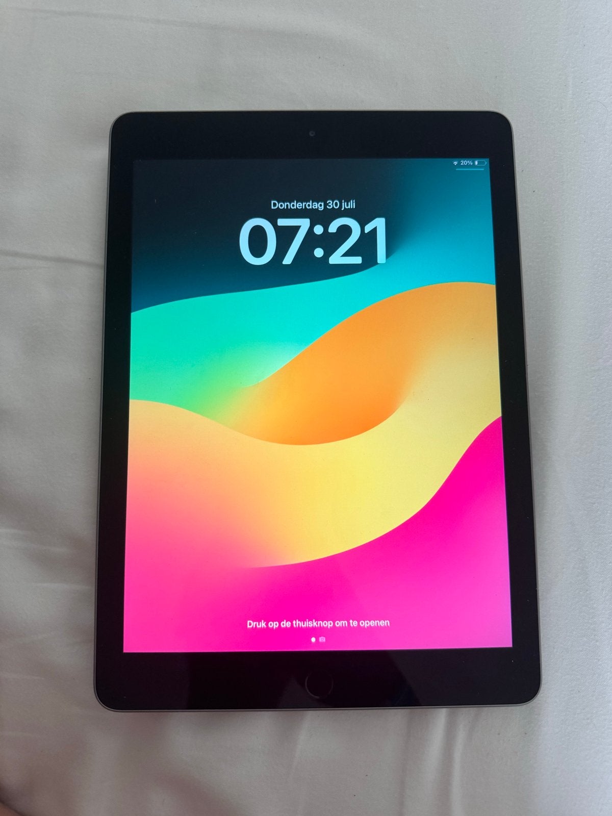 iPad 6e generatie (2018) netjes en geen beschadigingen, 32 GB, Apple iPad, Zo goed als nieuw, Grijs