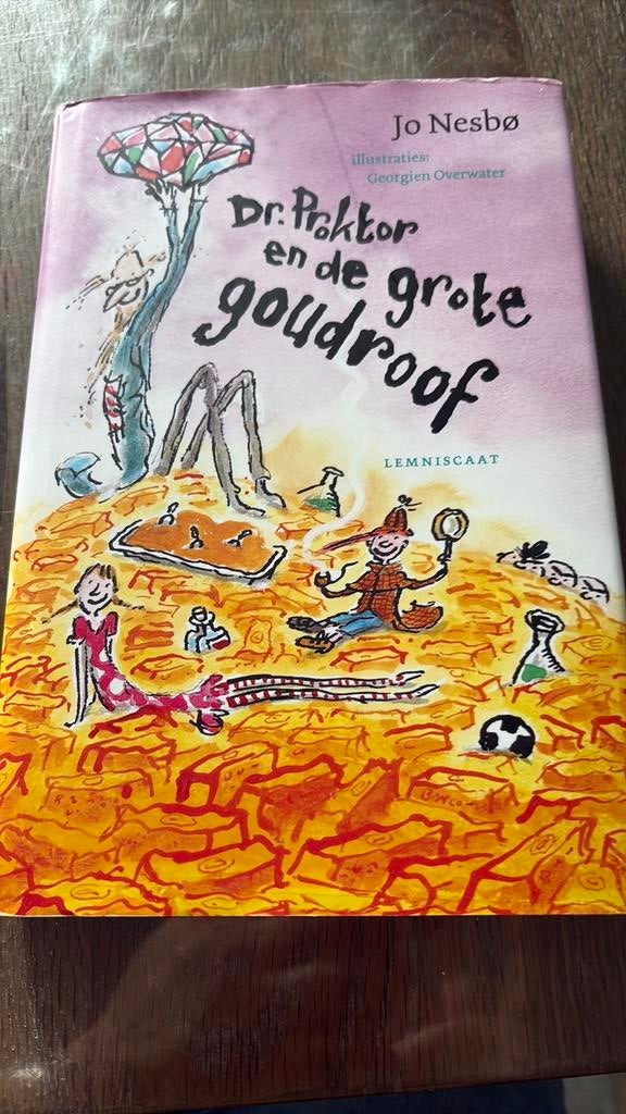 Jo Nesbø - Dr. Proktor en de grote goudroof, Boeken, Kinderboeken | Jeugd | 10 tot 12 jaar, Ophalen of Verzenden, Gelezen, Jo Nesbø