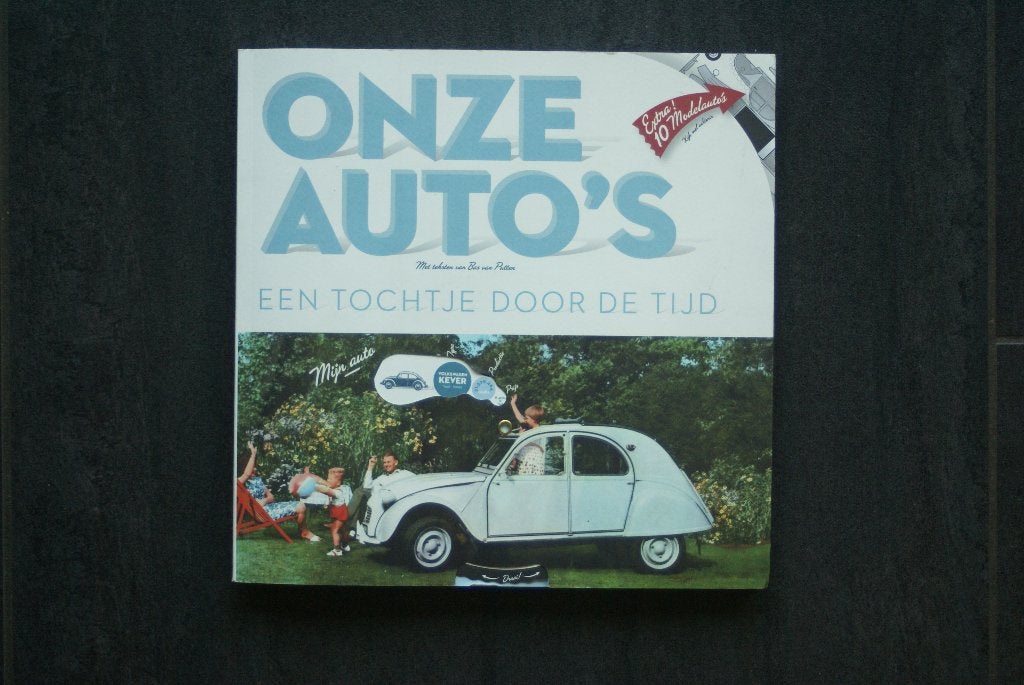 ONZE AUTO`S: Een TOCHTJE door de TIJD....., Ophalen of Verzenden, 20e eeuw of later, Zo goed als nieuw