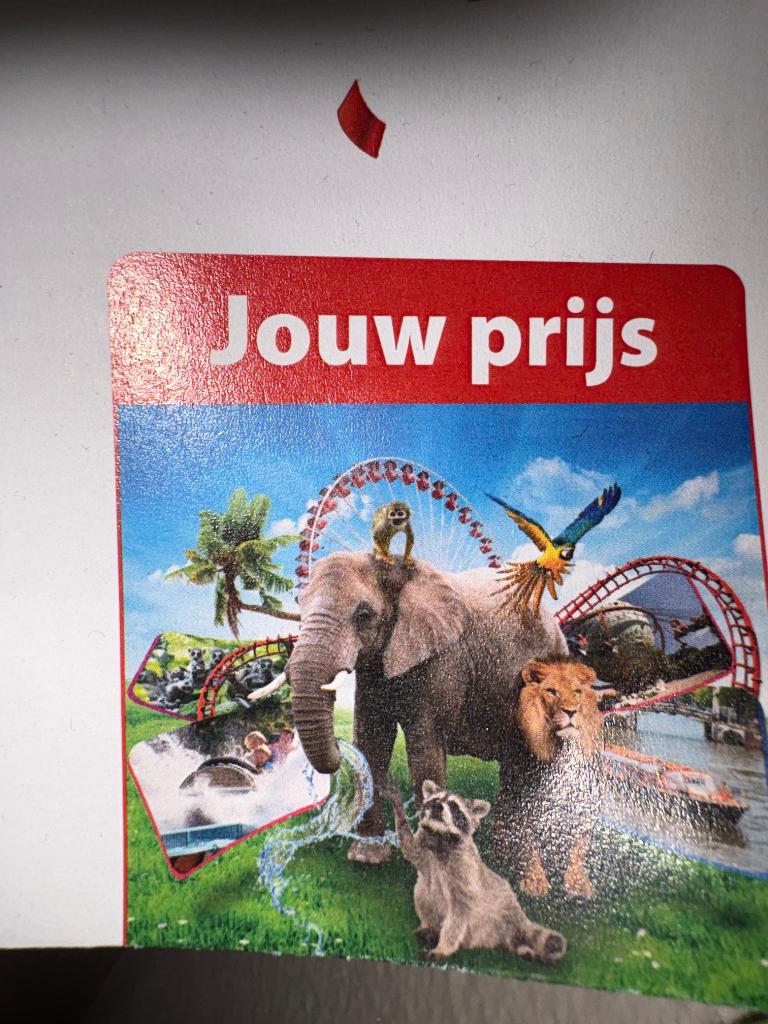 Uitstapjes postcodeloterij, Tickets en Kaartjes, Drie personen of meer, Kortingsbon, Overige typen