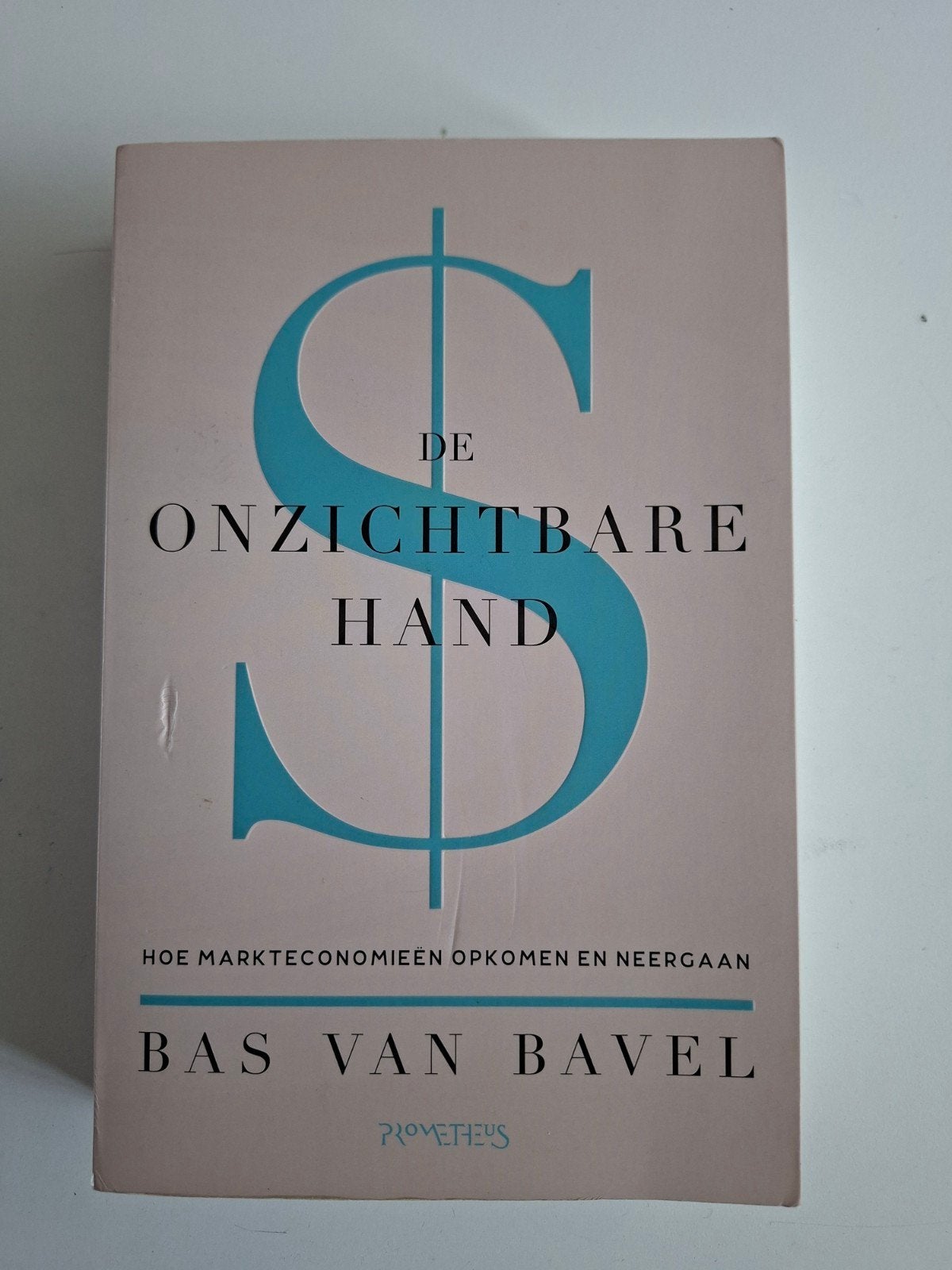 De Onzichtbare Hand - Bas van Bavel (Economie), Ophalen of Verzenden, Gelezen, Economie en Marketing, Bas van Bavel
