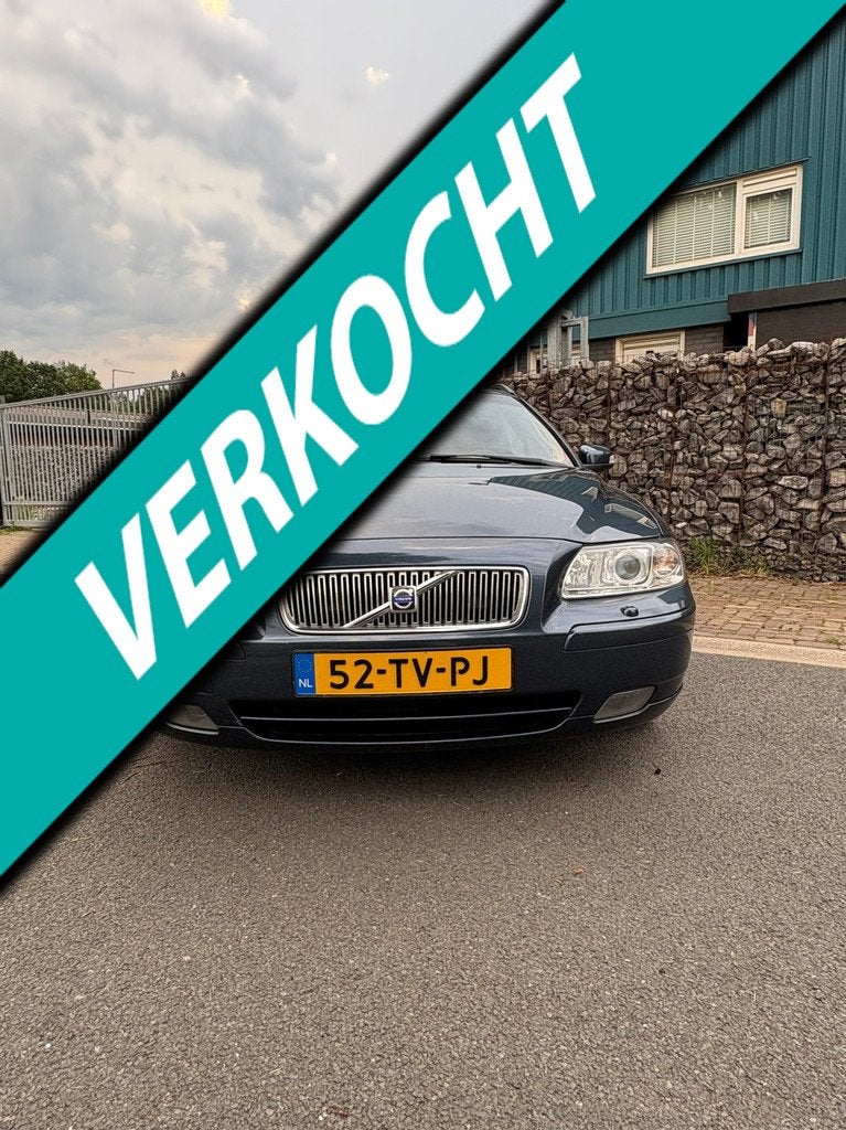 Volvo V70 2.4 Edition Sport, Auto's, Volvo, Blauw, 1498 kg, 2435 cc, Euro 4
