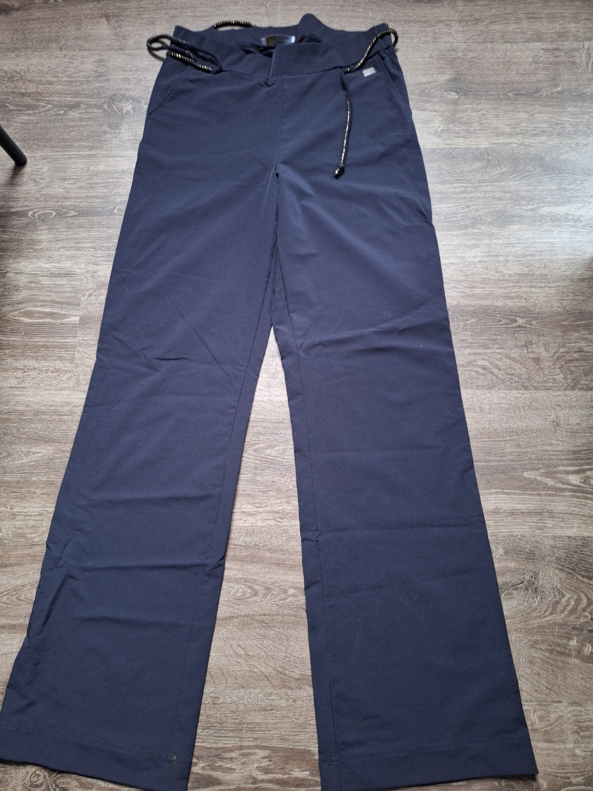 ZGAN Donkerblauwe broek TQ Amsterdam, Blauw, Maat 42/44 (L), Zo goed als nieuw, Lang