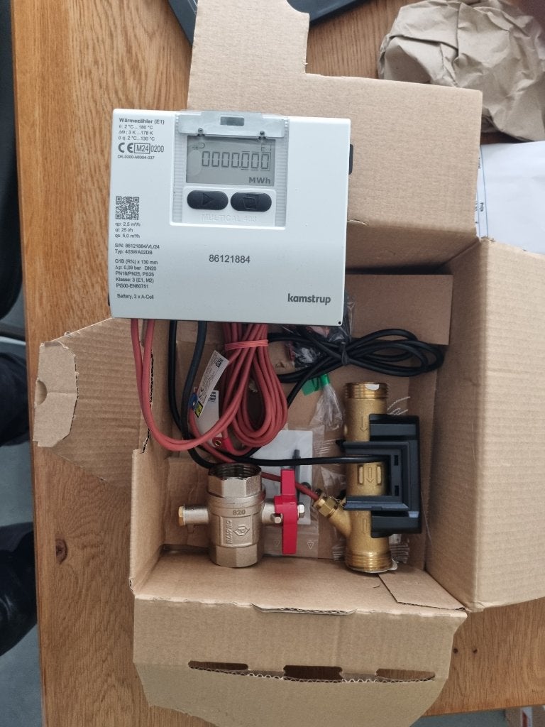Kamstrup energie meter voor warmtepomp, Ophalen, Nieuw, Overige meters