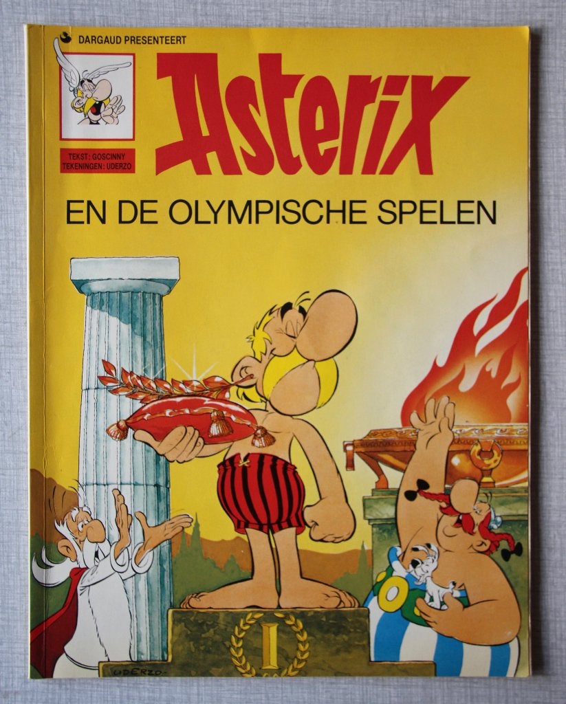 ASTERIX en de Olympische Spelen - R. Goscinny & A. Uderzo, Eén stripboek, R. Goscinny & A. Uderzo, Ophalen of Verzenden, Zo goed als nieuw