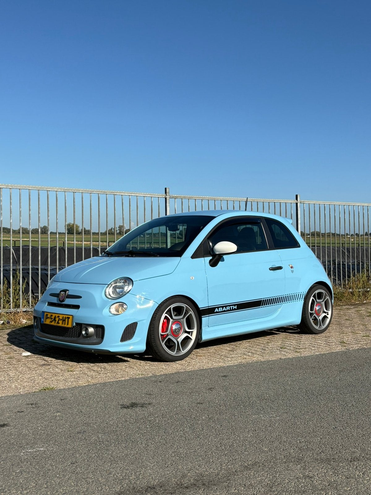 595 Competizione Stage 3, Auto's, Abarth, Particulier, Benzine, Hatchback, Handgeschakeld, Blauw, Zwart, Leder en Stof, Voorwielaandrijving