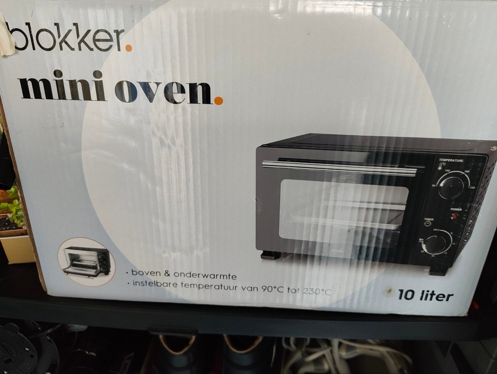 Blokker Mini Oven - Nieuwstaat, Compact en Handig, Ophalen of Verzenden, Zo goed als nieuw, Blokker, Mini-oven