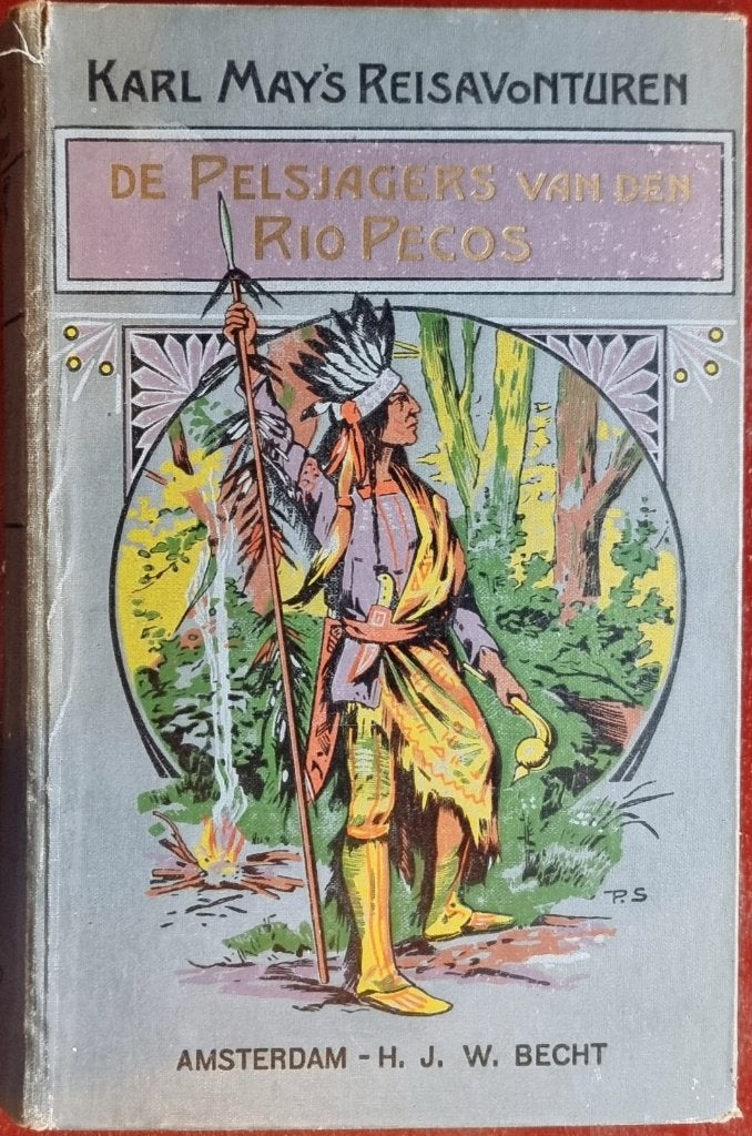 De pelsjagers van den Rio Pecos - Karl May - linnen - 1941, Ophalen of Verzenden, Karl May