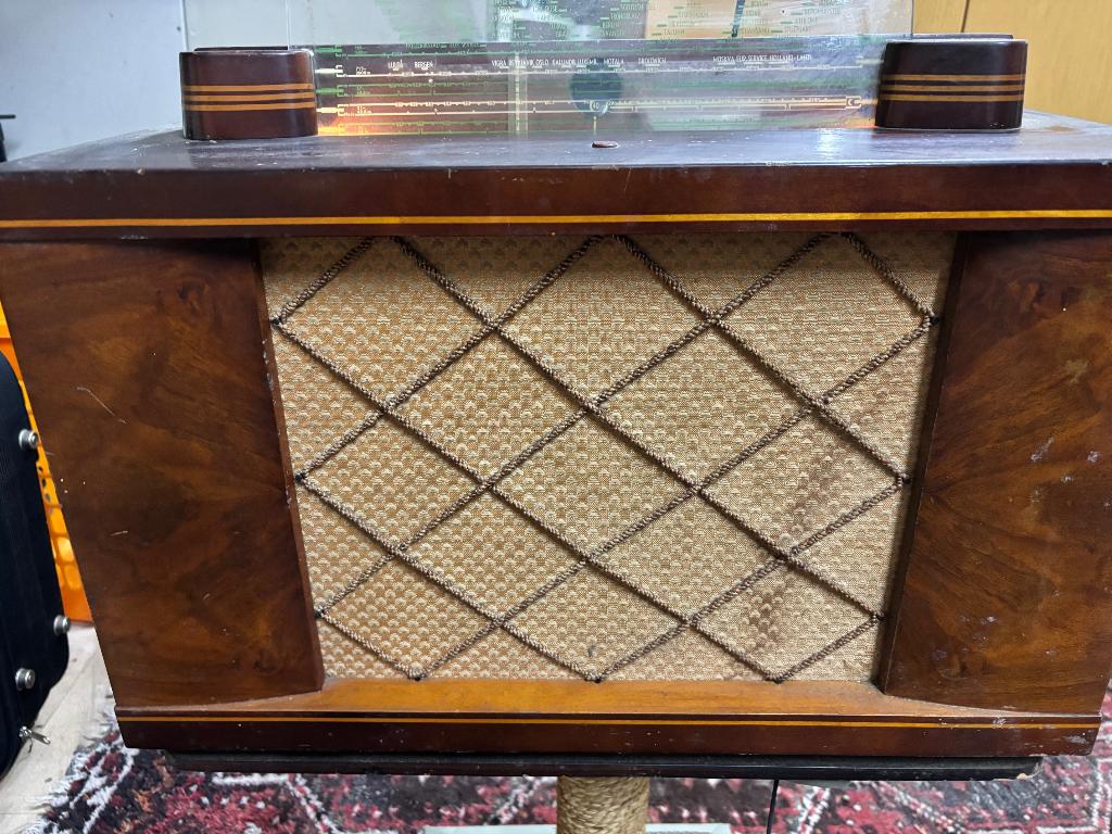 antieke philips radio, Ophalen, Gebruikt