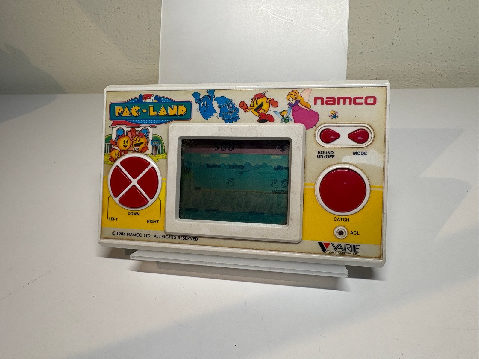 Vintage Namco Pac-Land Handheld Game (1984), Ophalen of Verzenden, Overige merken, Gebruikt