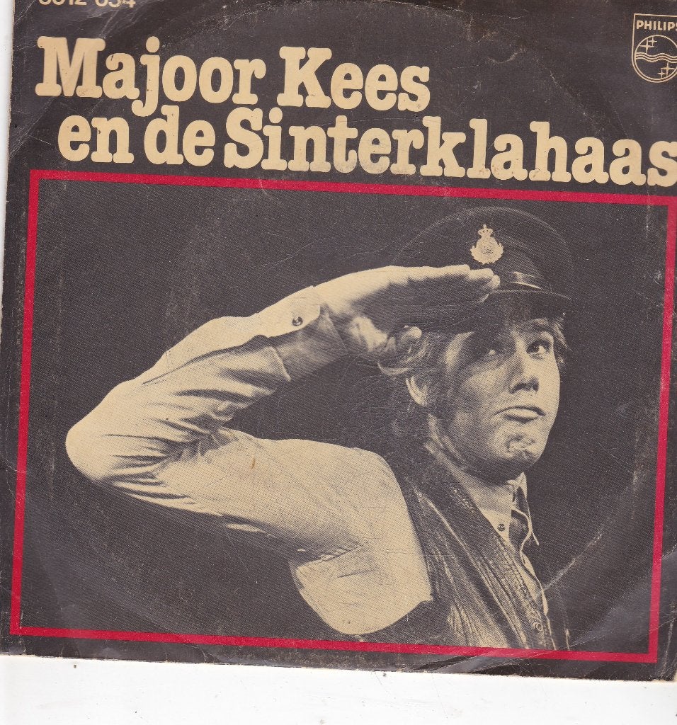 7" Single Paul van Vliet - Majoor Kees en de Sinterklahaas, Ophalen of Verzenden, Gebruikt, 7 inch, Nederlandstalig