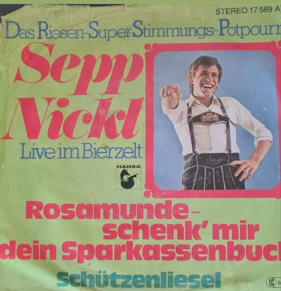 SEPP NICKL - ROSAMUNDE, Ophalen of Verzenden, Gebruikt