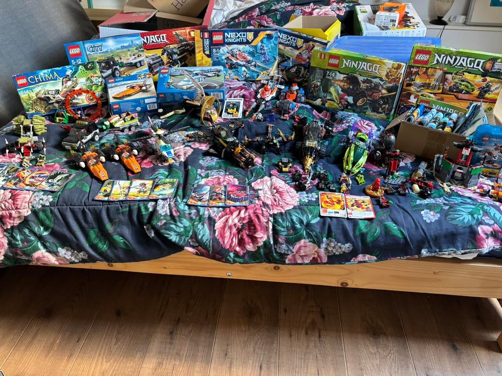 Diverse Lego sets grotendeels compleet, Ophalen, Zo goed als nieuw, Inclusief minifiguren, Lego