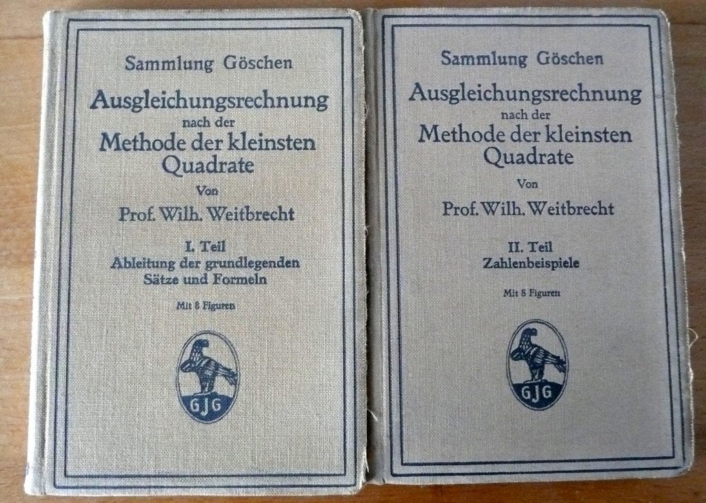 Ausgleichungsrechnung: Methode der kleinsten Quadrate (154E5, Ophalen of Verzenden, Gelezen, Overige wetenschappen