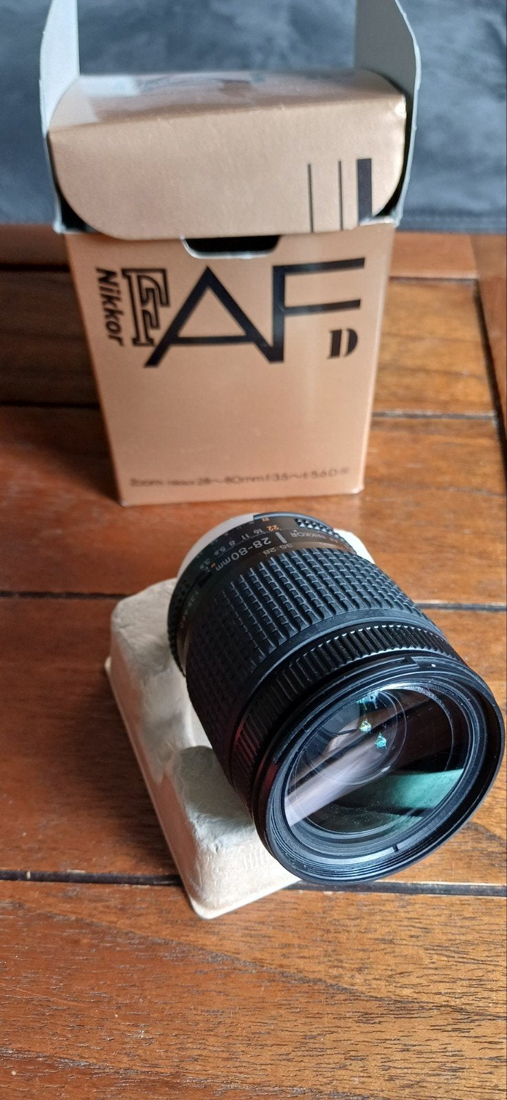 Nikon AF Zoom-Nikkor 28-80mm f/3.5-5.6D lens, Ophalen, Gebruikt, Standaardlens