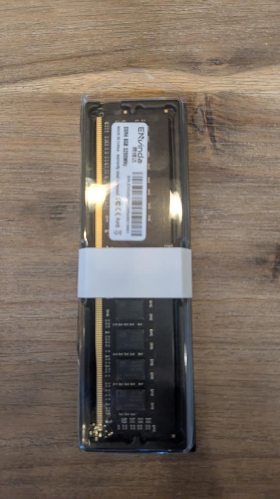 PC Geheugen DDR4 8GB 3200 MHz Envinda, Computers en Software, RAM geheugen, DDR4, 8 GB, Nieuw, Ophalen of Verzenden