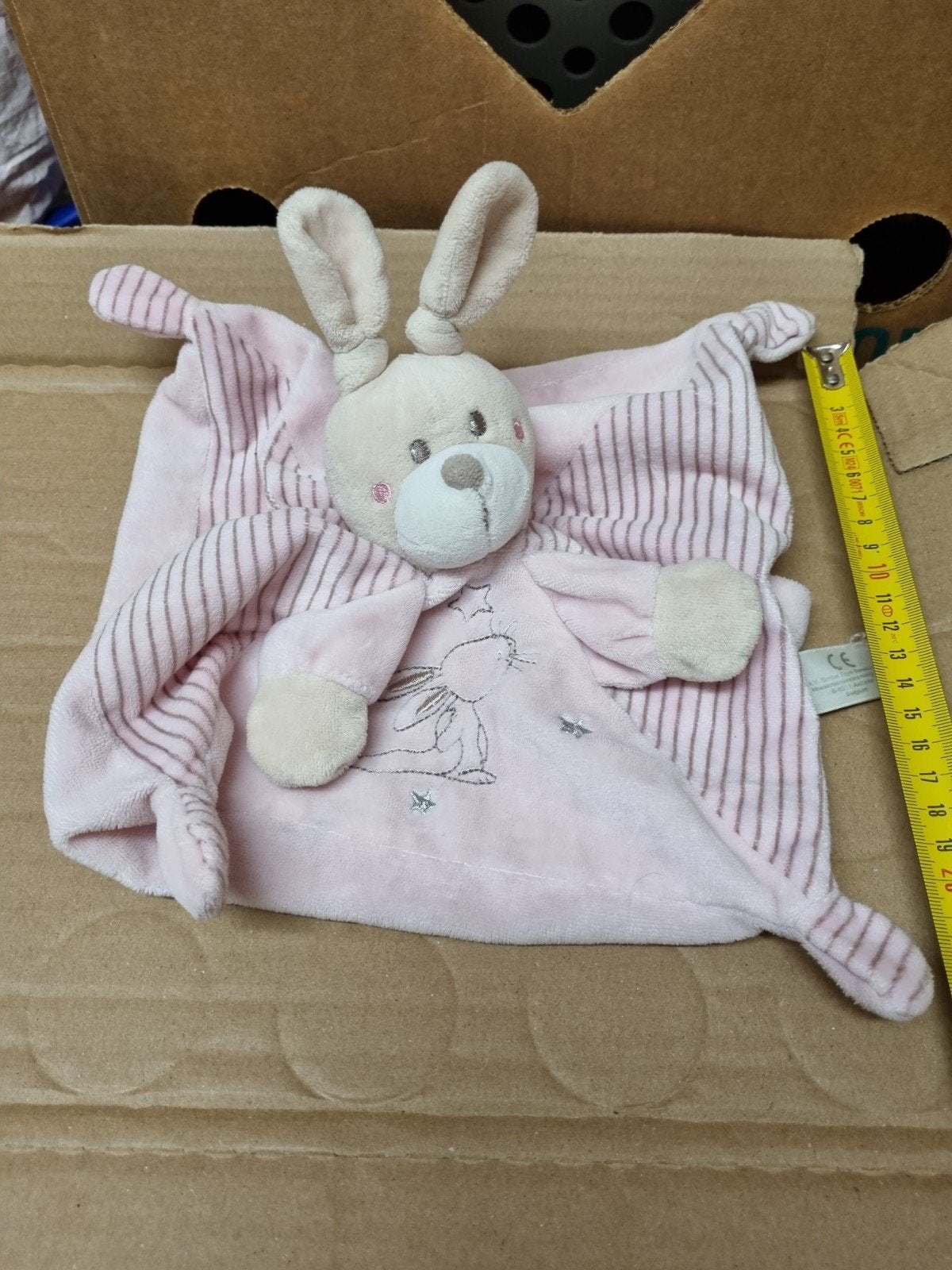 simba toys knuffel konijn doekje nr 61, Ophalen of Verzenden, Konijn