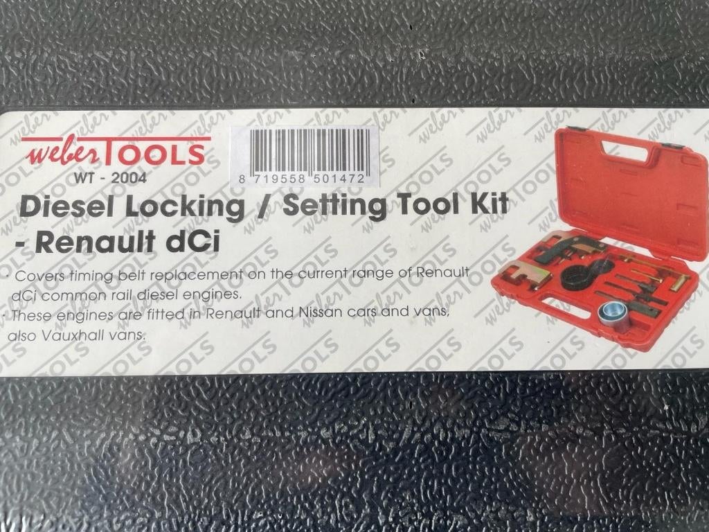 Weber Tools WT-2004 Diesel timing set Renault, Nissan, Opel, Nieuw, Ophalen of Verzenden, /, Weber Tools