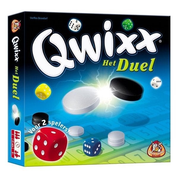 Qwixx Het Duel White Goblin Games Dobbelspel Nieuw, White Goblin Games, White Goblin Games, White Goblin Games, Nieuw