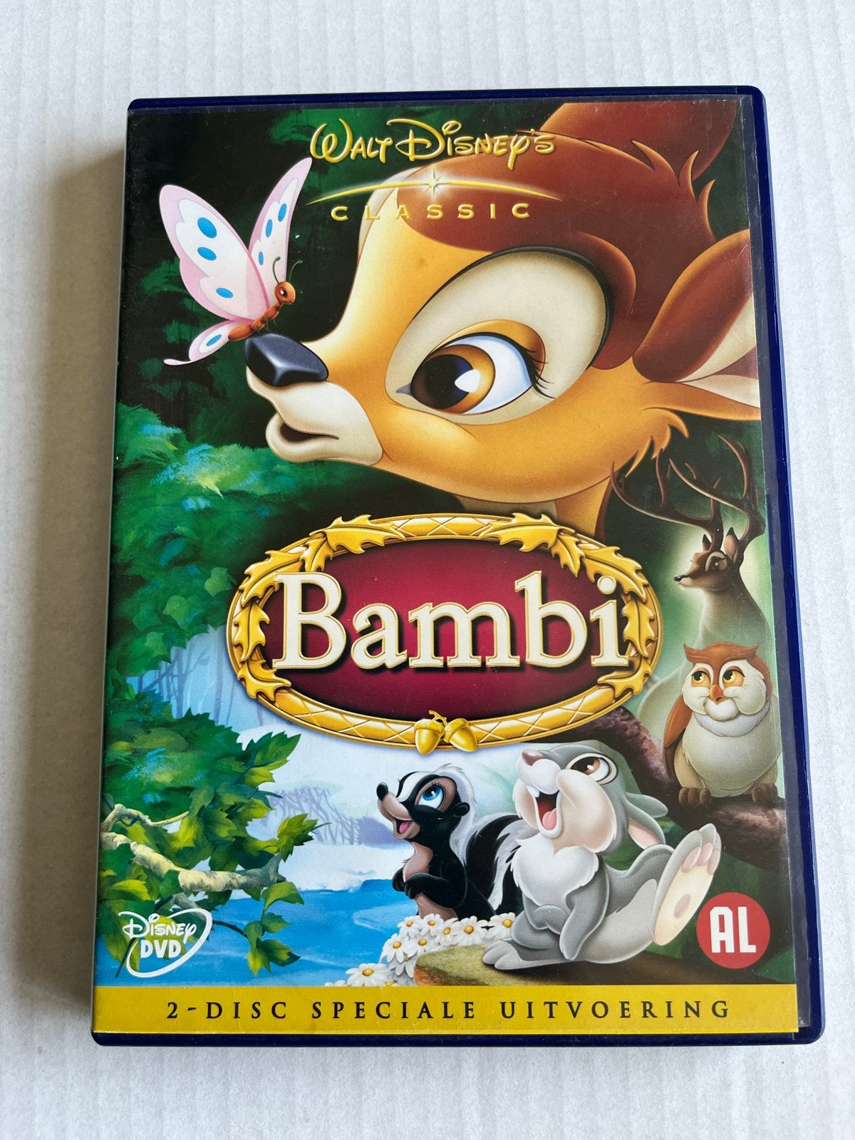 Bambi - Walt Disney's Classic - 2-Disc Speciale Uitvoering, Alle leeftijden, Ophalen of Verzenden, Gebruikt, Amerikaans