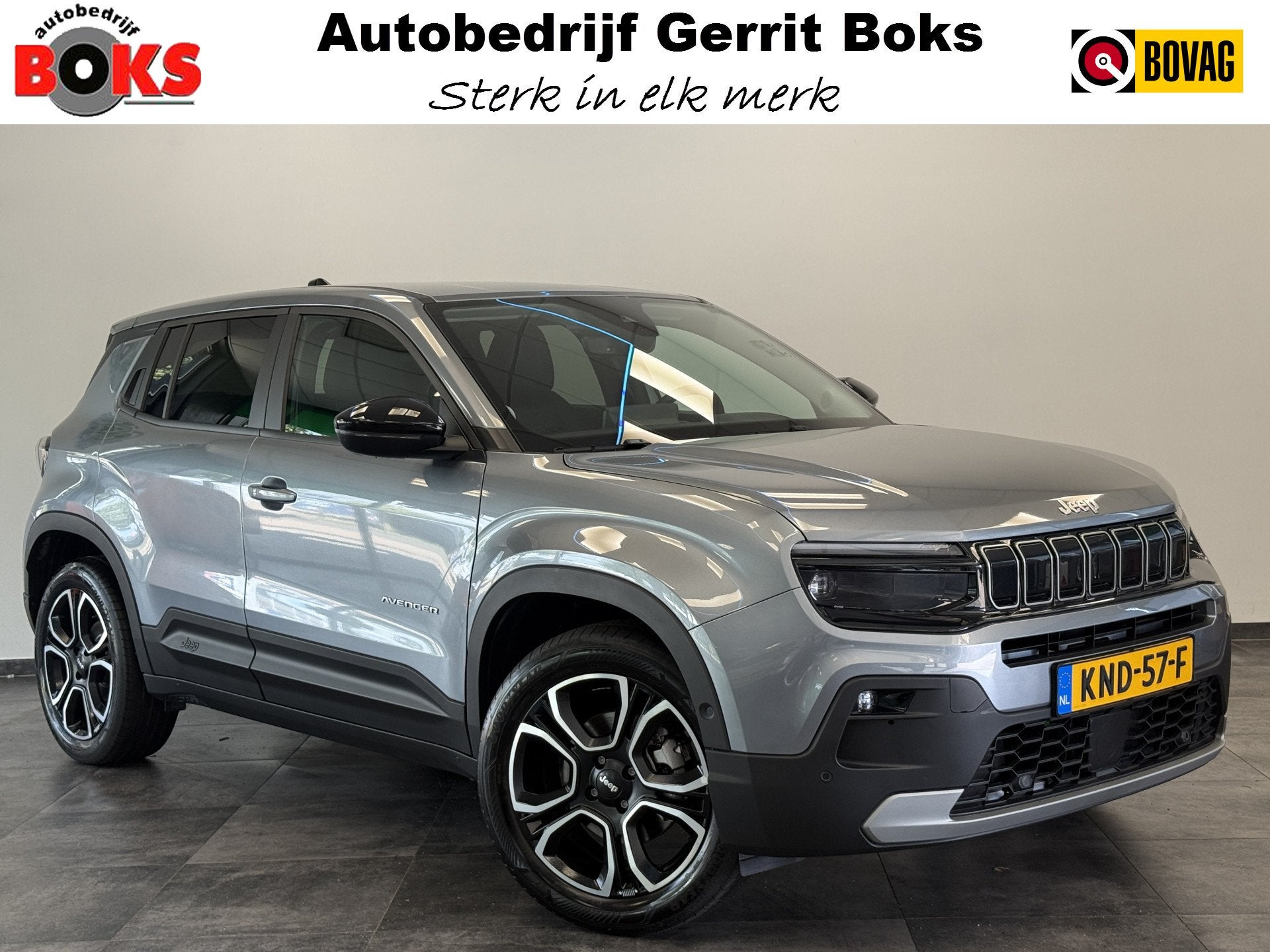 Jeep Avenger Altitude 54 kWh SOH 97% Navi PDC ACC Carplay/An, Auto's, Stof, Gebruikt, 156 pk, 393 km