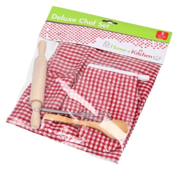Johntoy Home and Kitchen chef speelset - Bakker speelgoed, Ophalen of Verzenden, Zo goed als nieuw