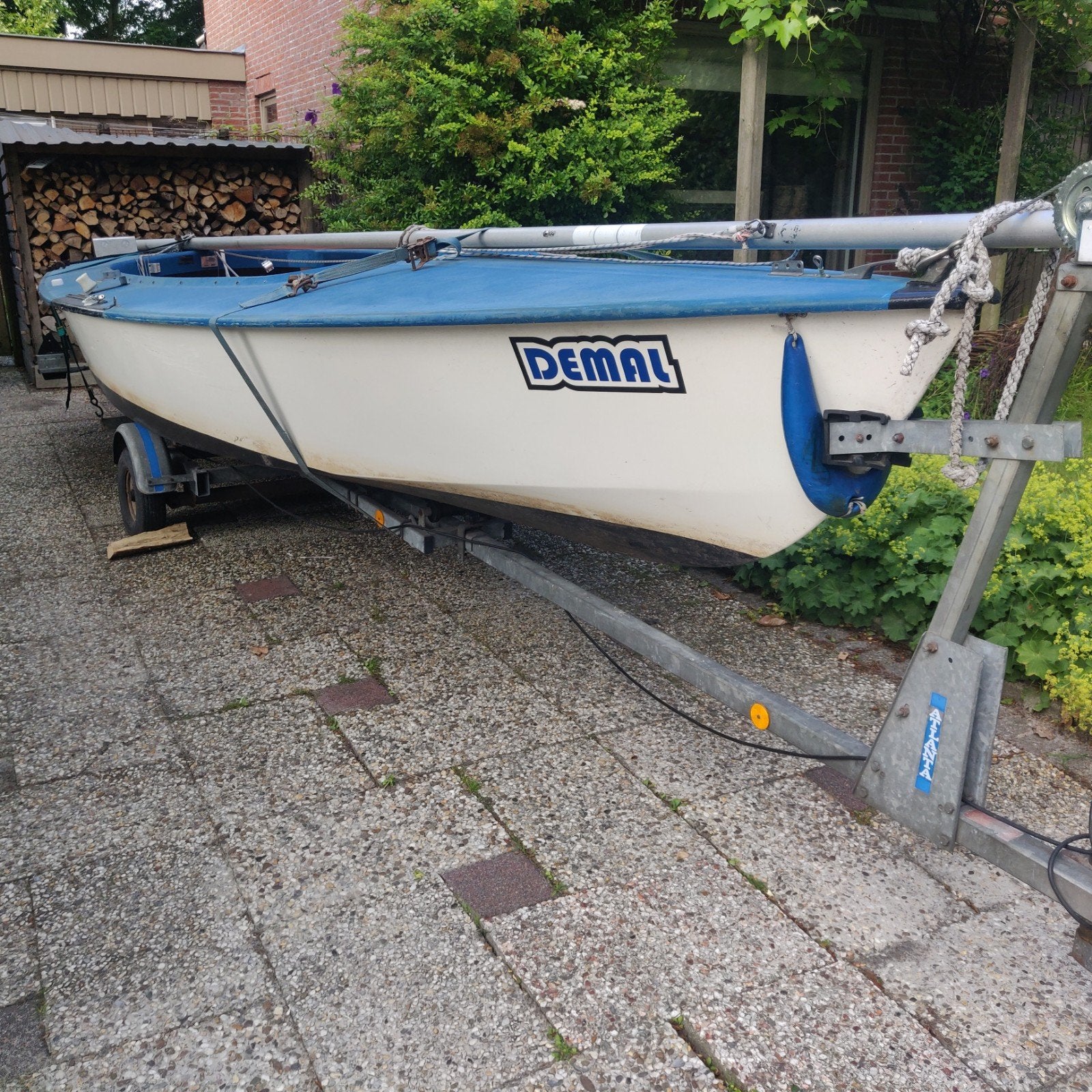 Flying arrow + arlanta kniktraile, Watersport en Boten, Ophalen of Verzenden, Gebruikt, Zeilboot