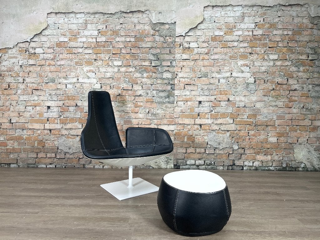 Moroso Fjord set fauteuil + poef bij TheReSales