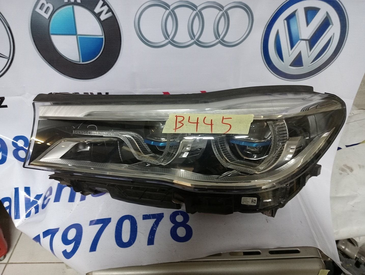 BMW 7 G11 G12 KOPLAMP 740870301, Gebruikt, -, -, Ophalen of Verzenden