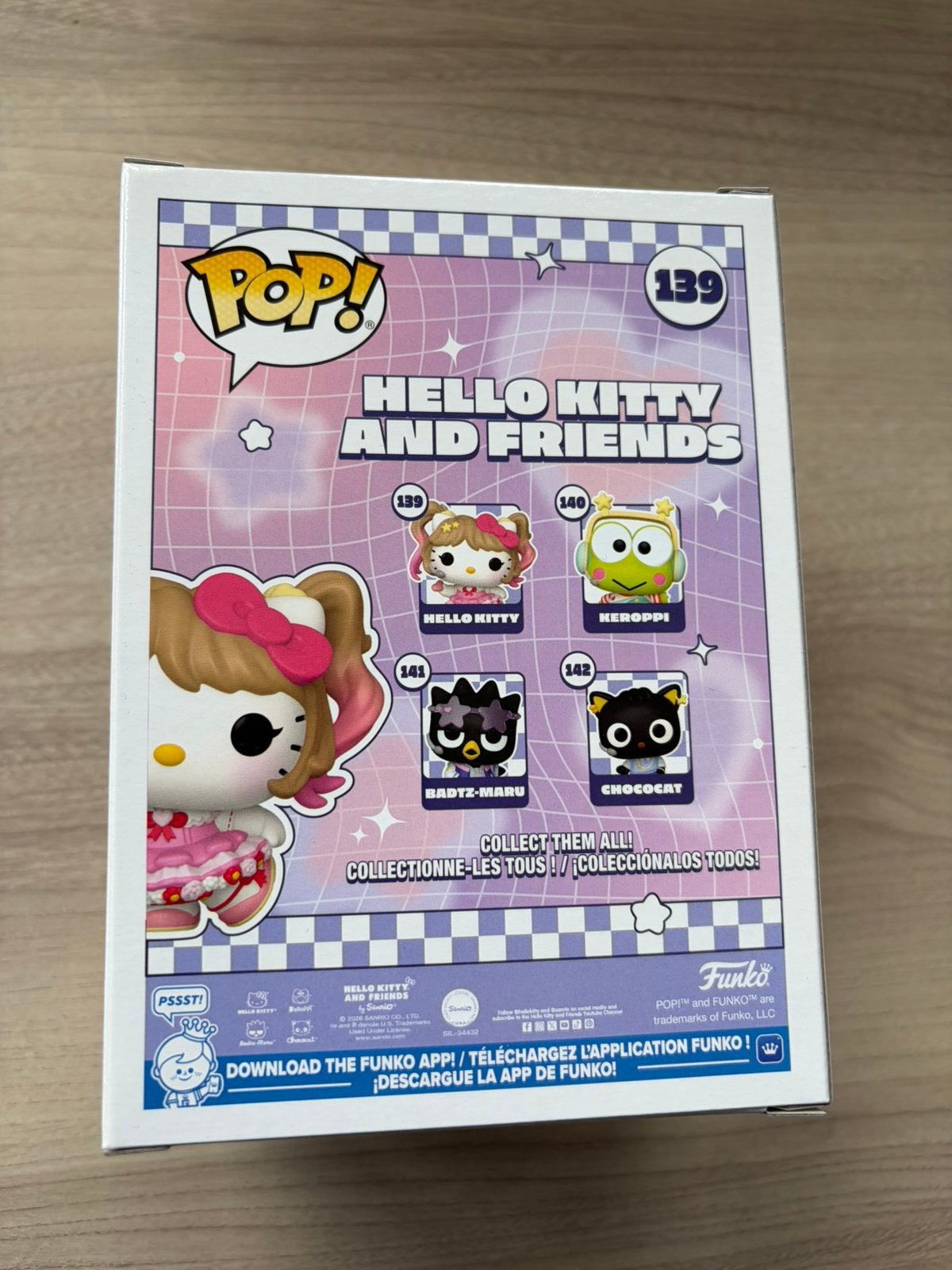 Funko Pop! Hello Kitty and Friends Hello Kitty K-Pop #139, Funko Europe, Ophalen of Verzenden, Zo goed als nieuw, 4th floor, 1 Queen Caroline St, London W6 9YN, Verenigd Koninkrijk