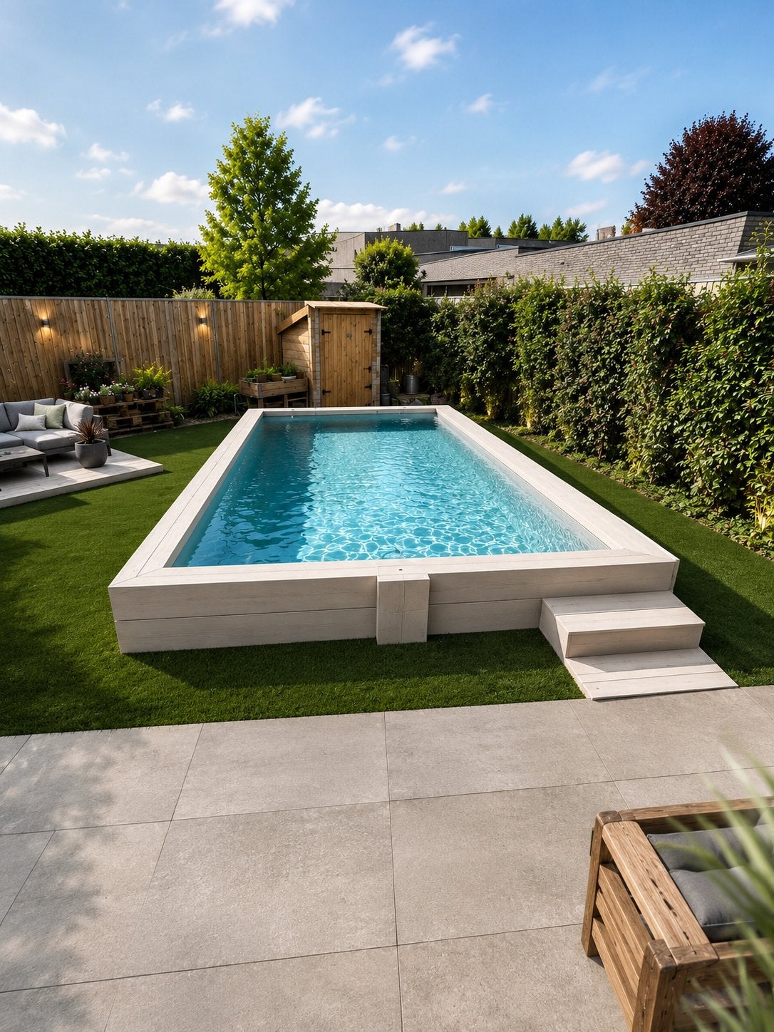 Timbertouch planken terras en gevel en omheining, Ophalen, Nieuw, Kunststof