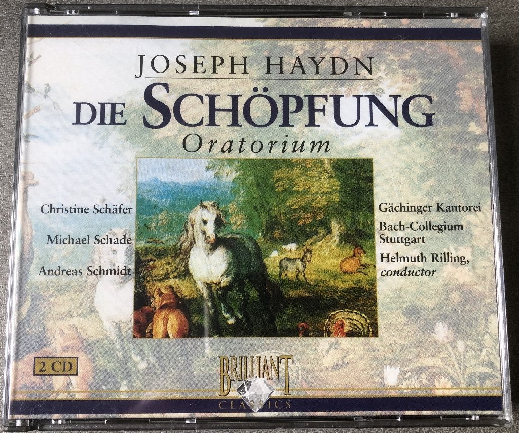HAYDN - DIE SCHOPFUNG - BOX 2 CD'S, Eerste persing, Haydn, Ophalen of Verzenden, Zo goed als nieuw