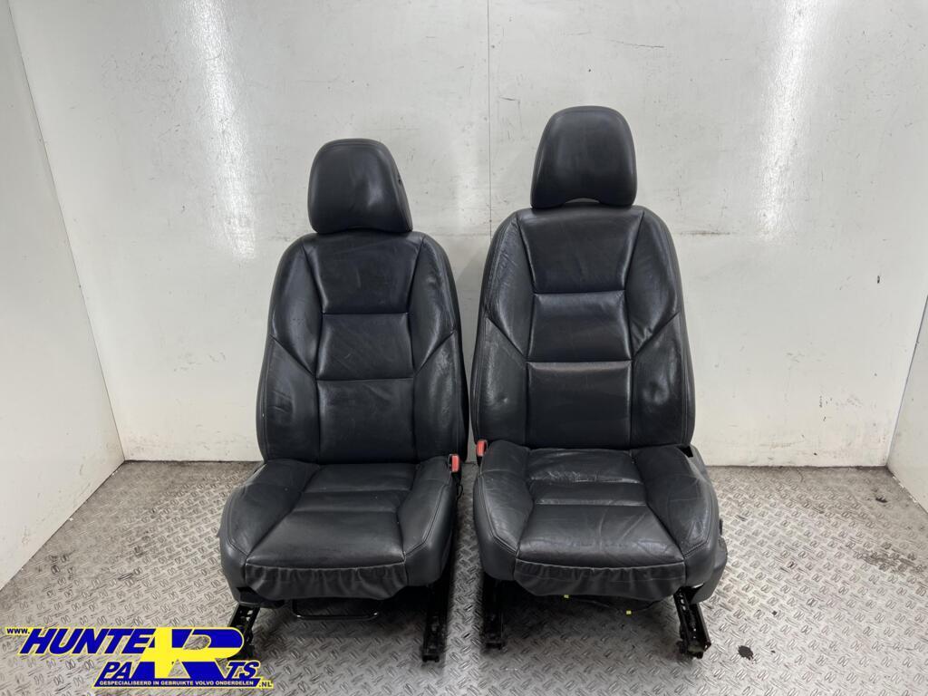 Bekledingset zwart leder Volvo V70 II ('05-'08), Auto-onderdelen, Gebruikt, Ophalen of Verzenden, Volvo, Volvo