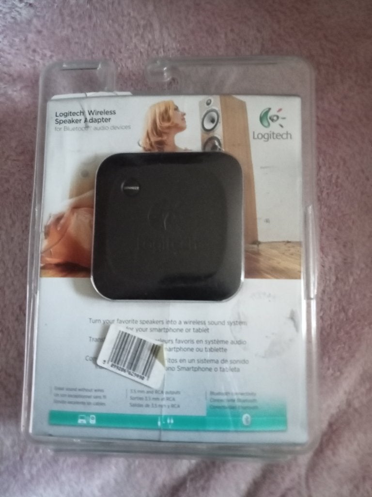 NIEUW LOGITECH DRAADLOOS WIRELESS SPEAKER ADAPTER BLUETOOTH, Ophalen, Nieuw, Logitech