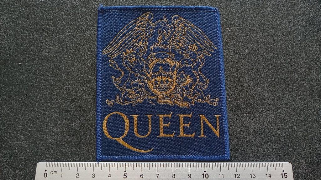Queen vrij  mooie nieuwe crest logo patch q51, Verzenden, Nieuw, Kleding