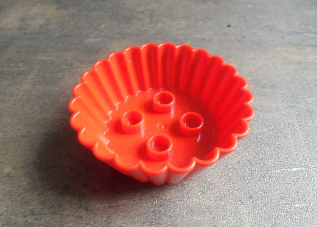 Lego Duplo Food Cupcake or Muffin Cup (zie foto's), Ophalen of Verzenden, Gebruikt, Losse stenen, Duplo