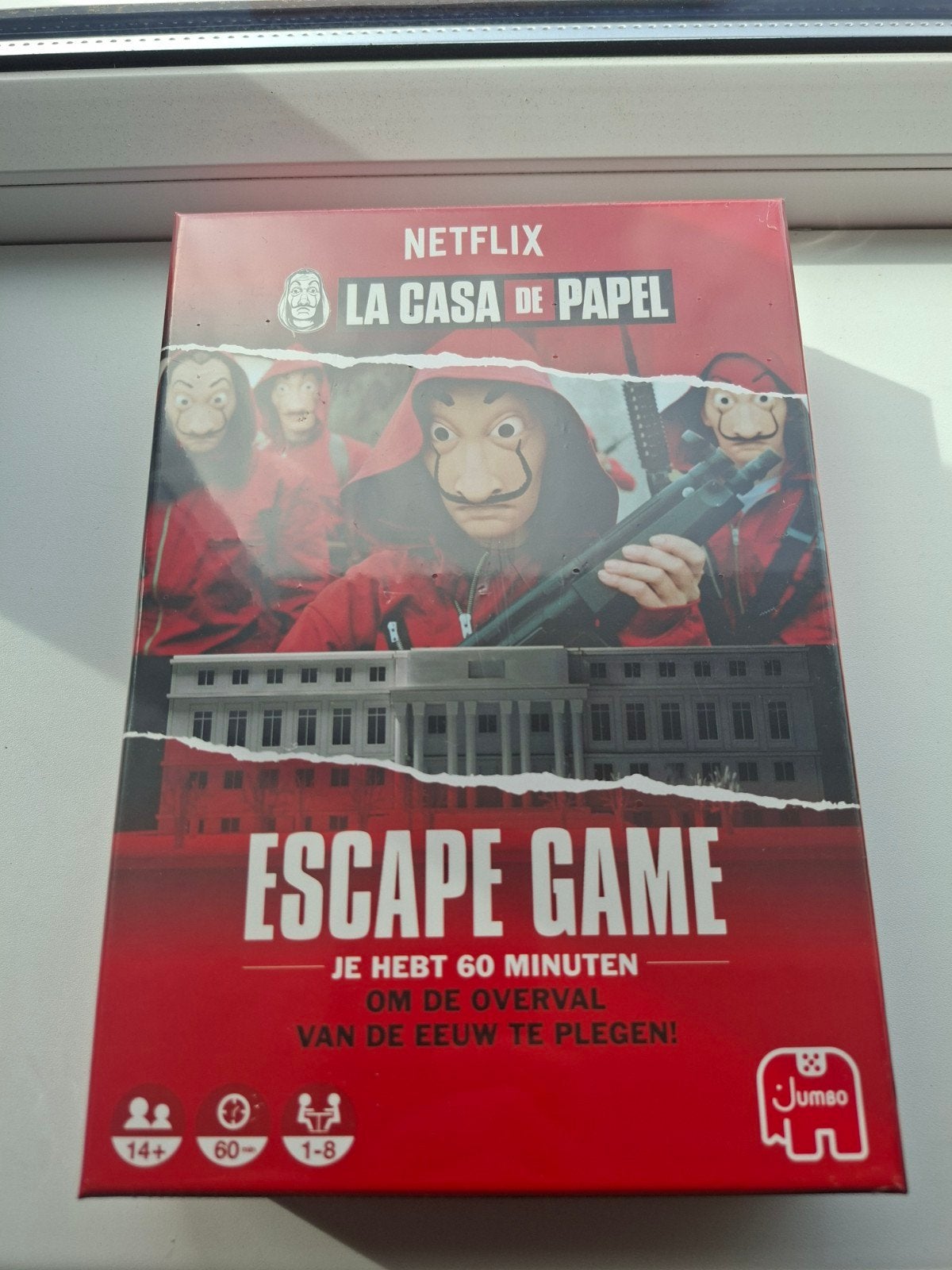 La Casa de Papel Escape game, Vijf spelers of meer, Ophalen of Verzenden, Nieuw, Jumbo