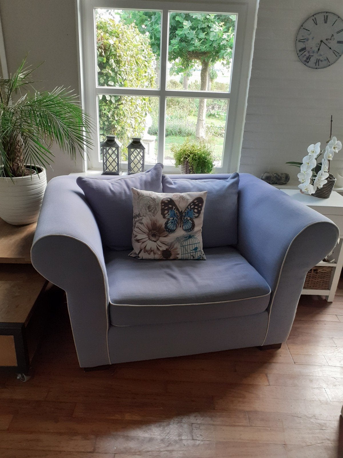 Landelijke loveseat, Ophalen, Gebruikt, Tweepersoons, 75 tot 100 cm