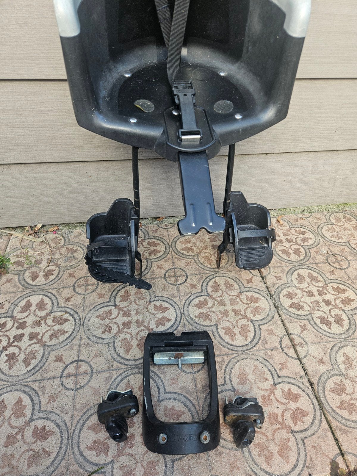 Bobike fietszitje achterzitje met voetsteuntjes, Ophalen, Achterzitje, 9 t/m 18 kg, Bobike
