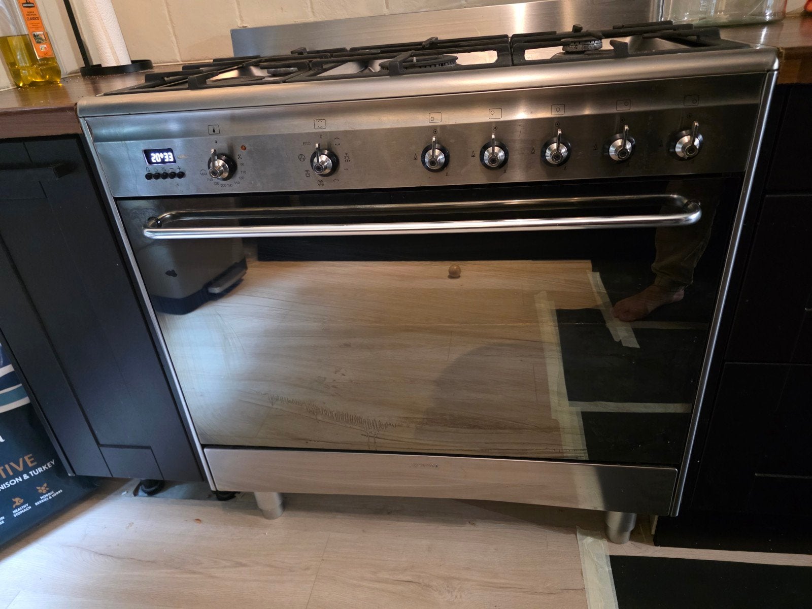 SMEG Combi-oven te koop!, Witgoed en Apparatuur, Fornuizen, Ophalen, Gebruikt, Hete lucht, 60 cm of meer