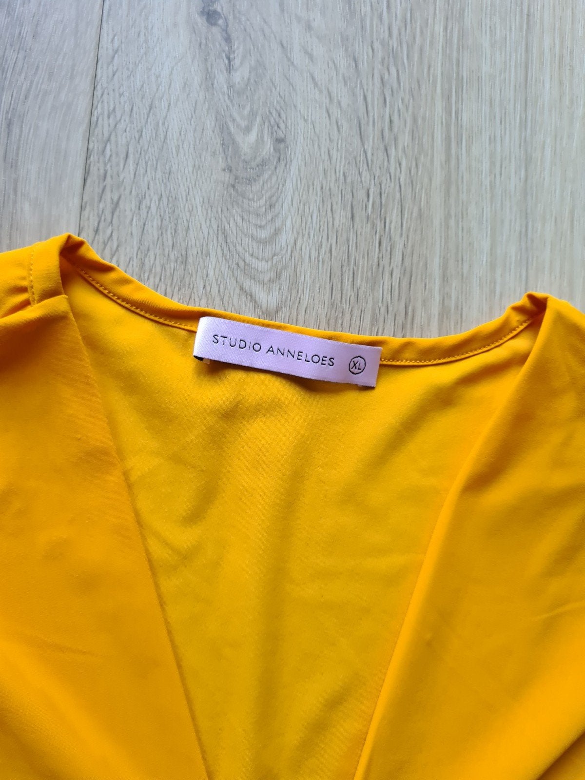 Studio Anneloes travel top okergeel maat XL, Verzenden, Geel, Maat 46/48 (XL) of groter, Zo goed als nieuw