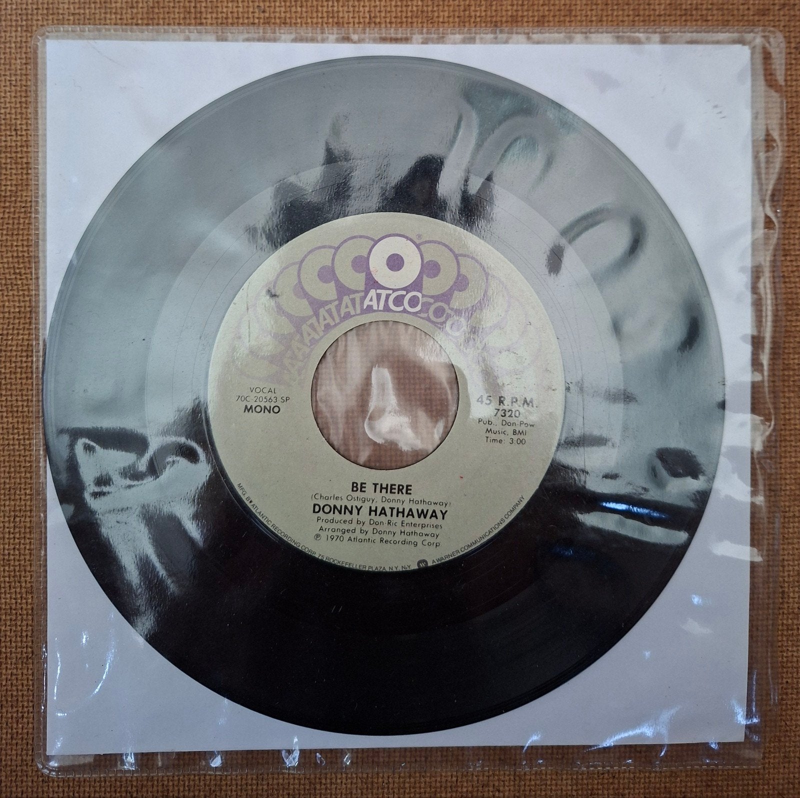 Hathaway, Donnie - Be there - Single is TOP, Ophalen of Verzenden, Gebruikt, 7 inch, R&B en Soul