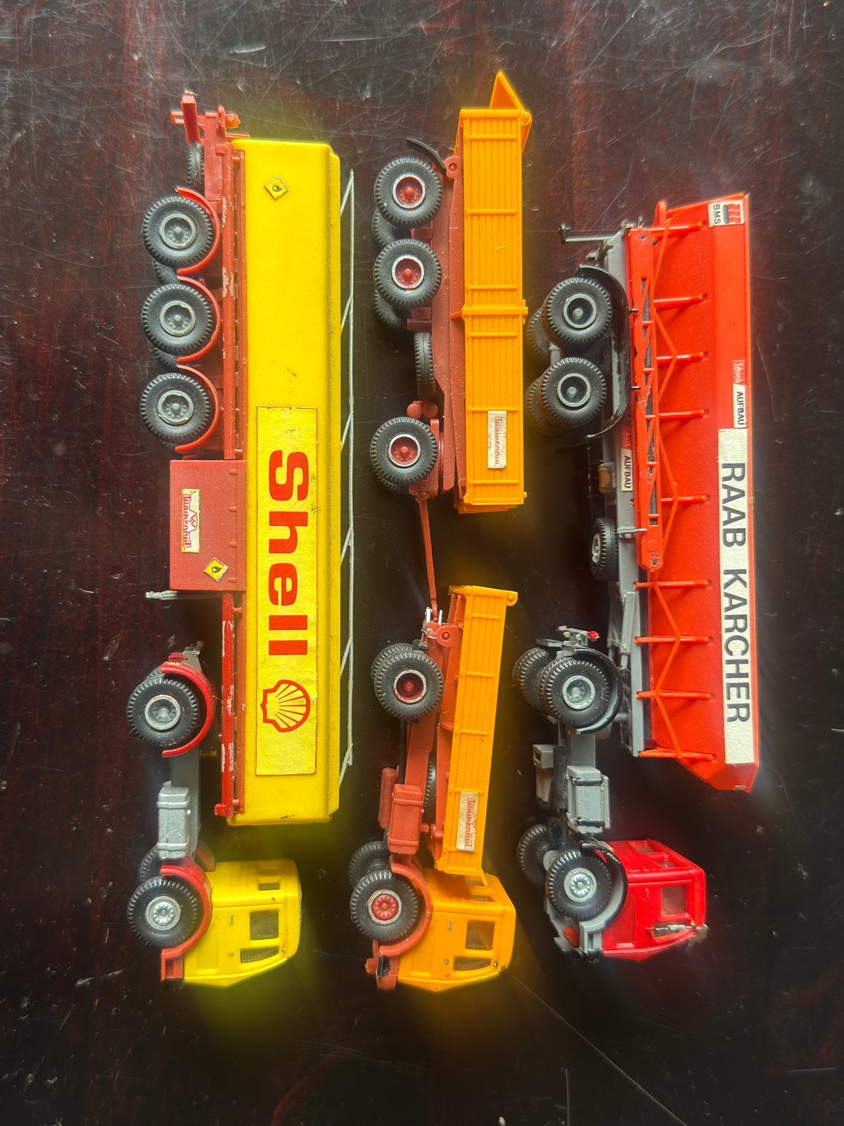 Vrachtauto’s h0 Mercedes | modelspoor 1/87, Hobby en Vrije tijd, Modelauto's | 1:87, Ophalen of Verzenden, Gebruikt, Bus of Vrachtwagen
