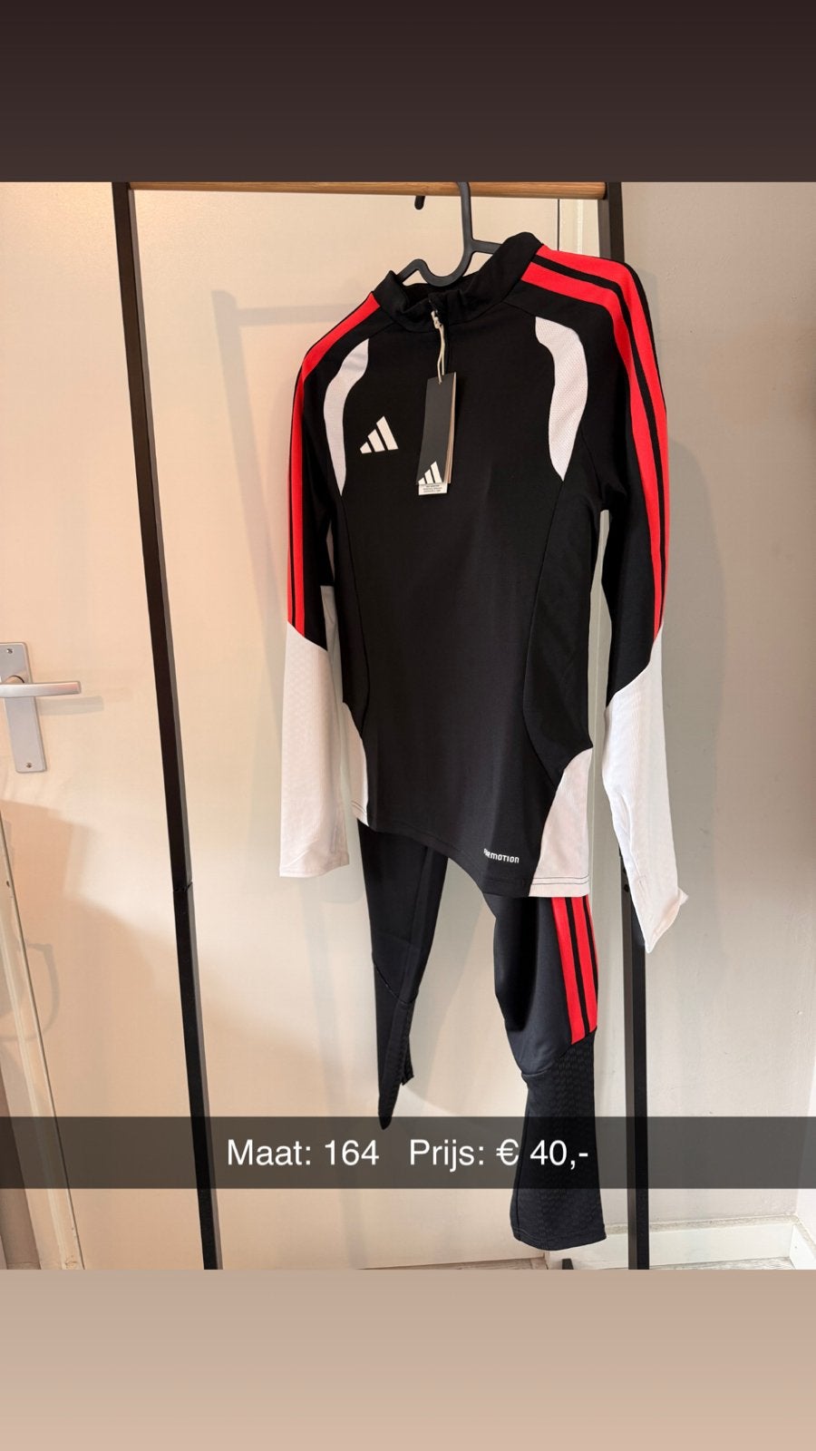 Adidas trainingspak maat 164 voor kinderen, Verzenden, Nieuw, Jongen of Meisje, Setje