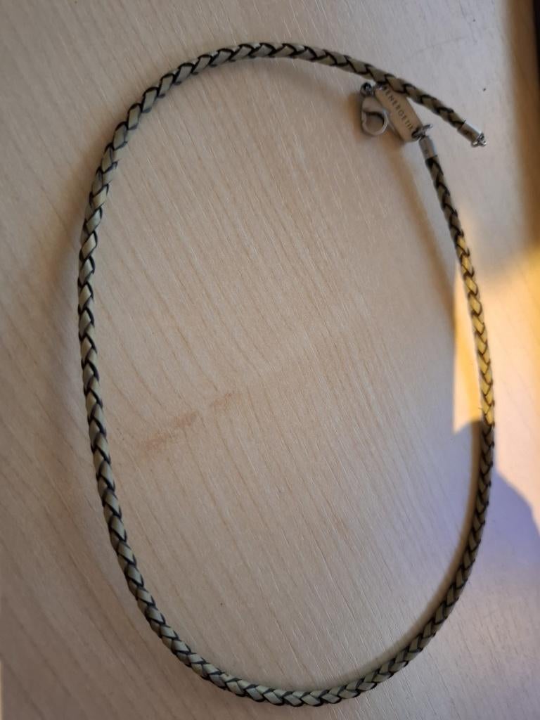 Energetix ketting, Ophalen of Verzenden, Zo goed als nieuw, Bruin, Overige materialen